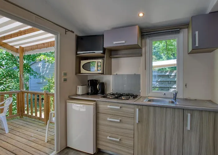 Mobil-home Avec Terrasse A - Api-1-52-1141 *